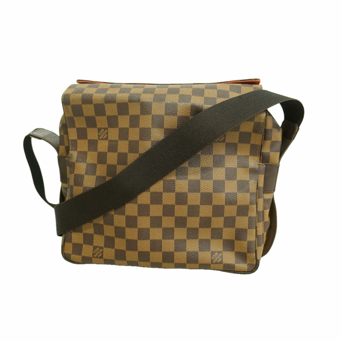 Louis Vuitton Shoulder Bag Damier Naviglio Ebene