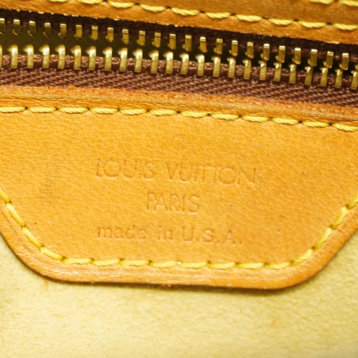 Louis Vuitton Shoulder Bag Monogram Looping GM Brown — view 5