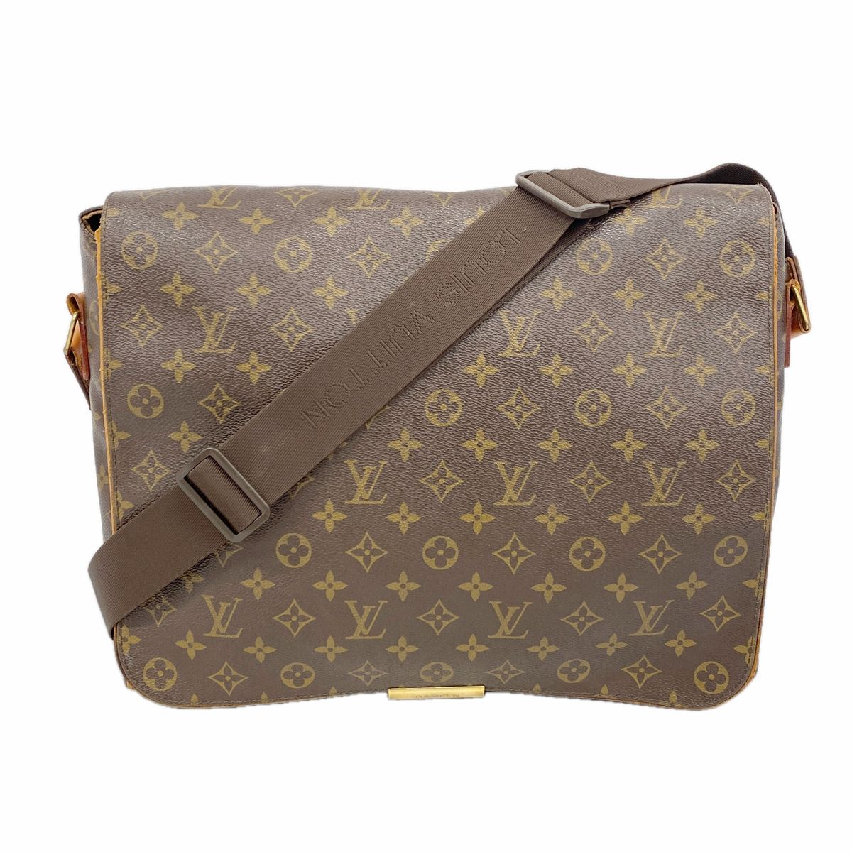 Louis Vuitton Shoulder Bag Monogram Abbesses Brown
