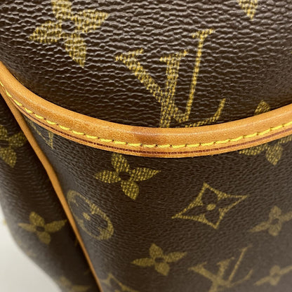 Louis Vuitton Handbag Monogram Deauville Brown — view 6