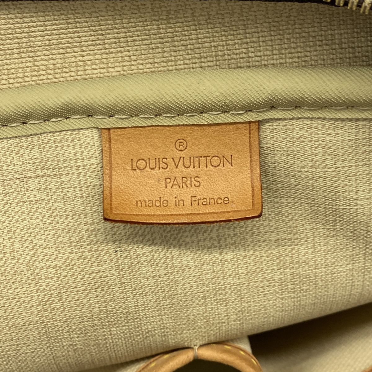 Louis Vuitton Handbag Monogram Deauville Brown — view 5