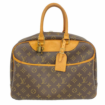 Louis Vuitton Handbag Monogram Deauville Brown