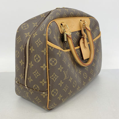 Louis Vuitton Handbag Monogram Deauville Brown — view 2