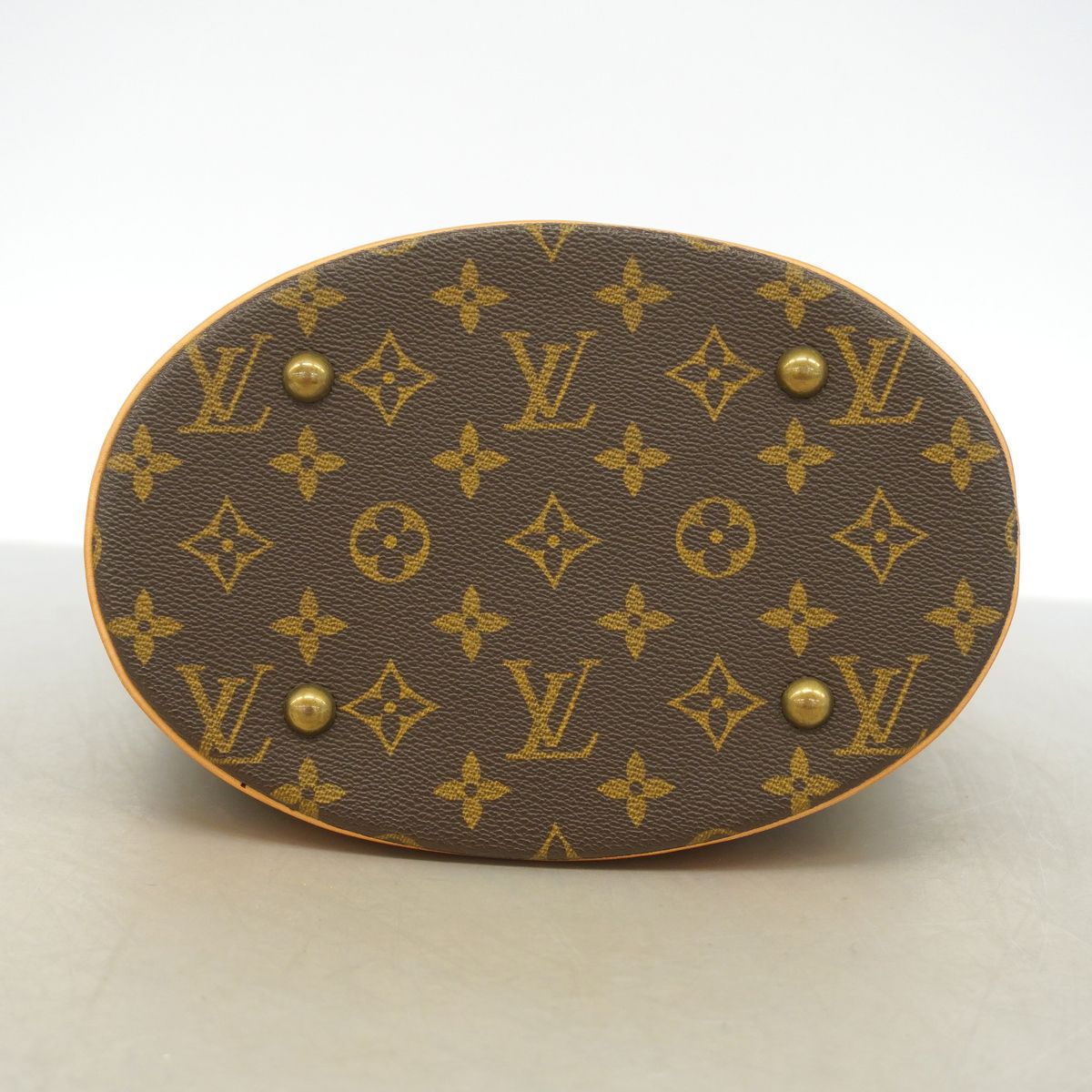 Louis Vuitton Tote Bag Monogram Bucket PM Brown — view 3