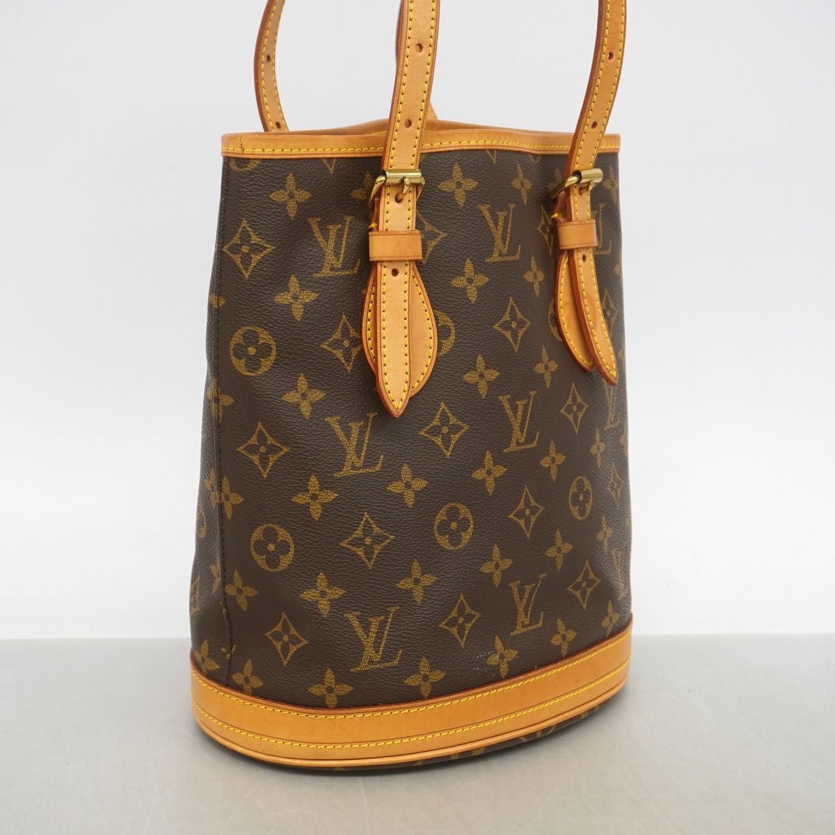 Louis Vuitton Tote Bag Monogram Bucket PM Brown — view 2