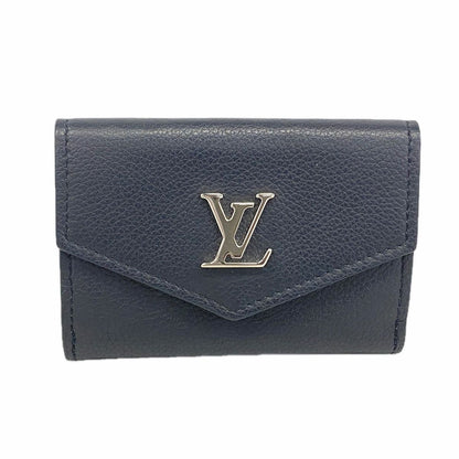 Louis Vuitton Trifold Wallet Portefeuille Lock Mini Noir