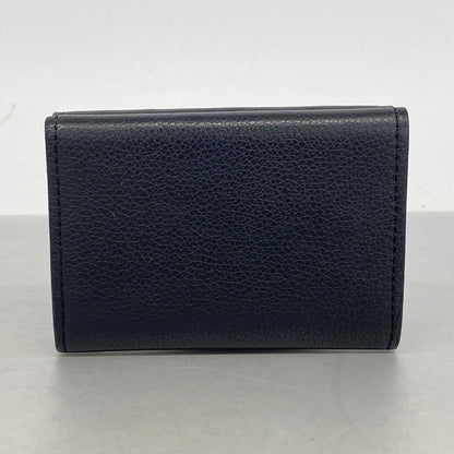 Louis Vuitton Trifold Wallet Portefeuille Lock Mini Noir — view 8