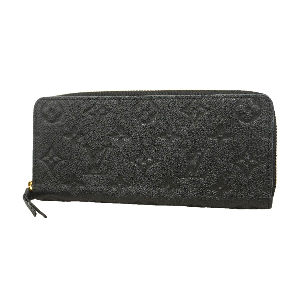 Louis Vuitton Wallet Monogram Empreinte Portefeuille Clemence Noir