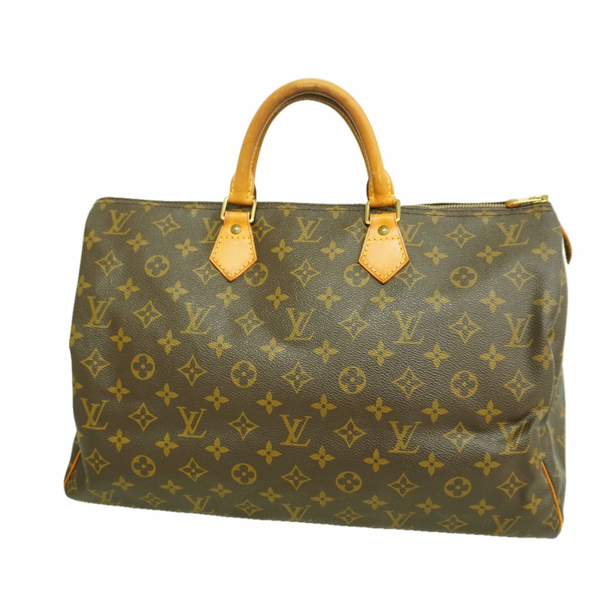 Louis Vuitton Handbag Monogram Speedy 40 Brown