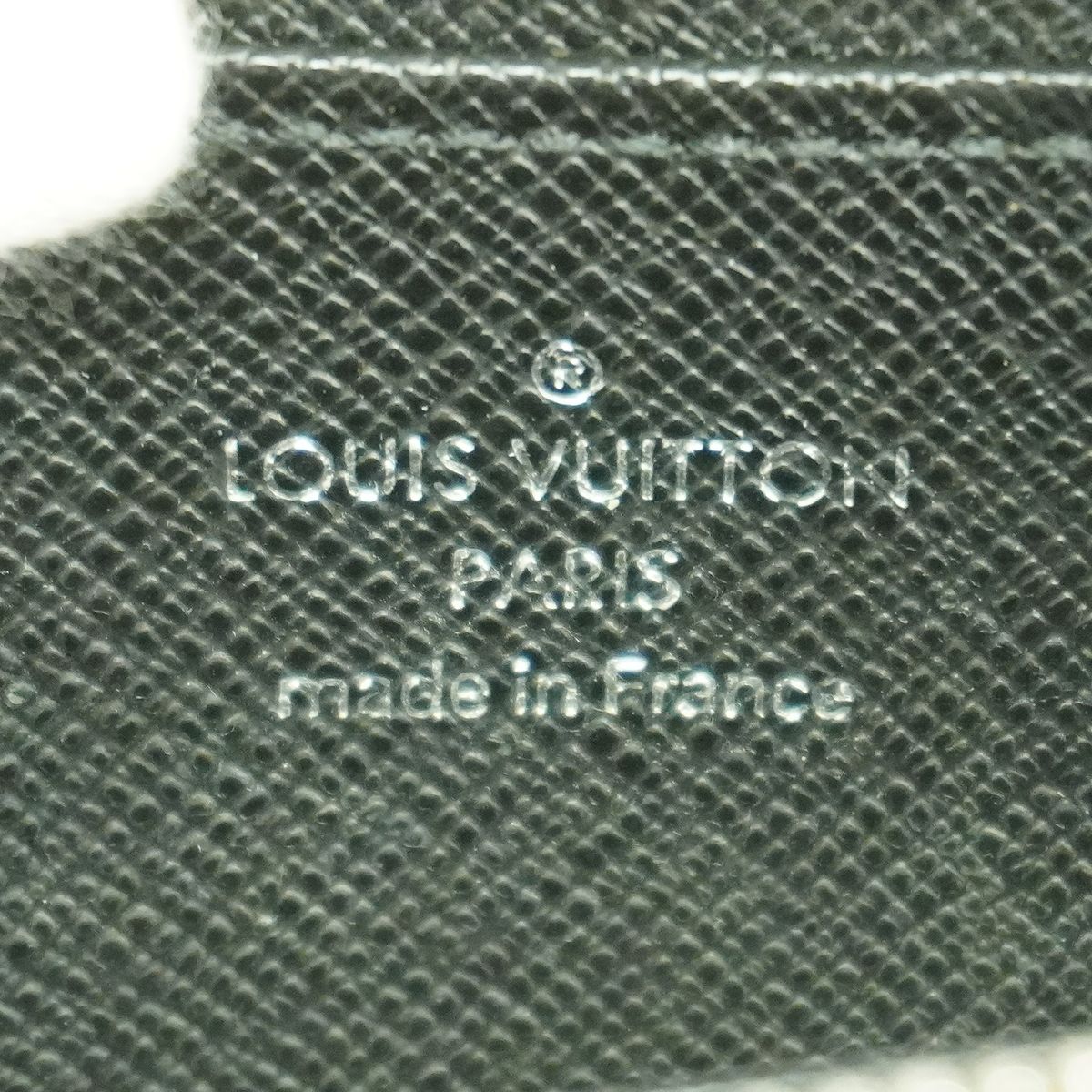 Louis Vuitton Coin Purse Damier Graphite Zippy Black Gray — view 4