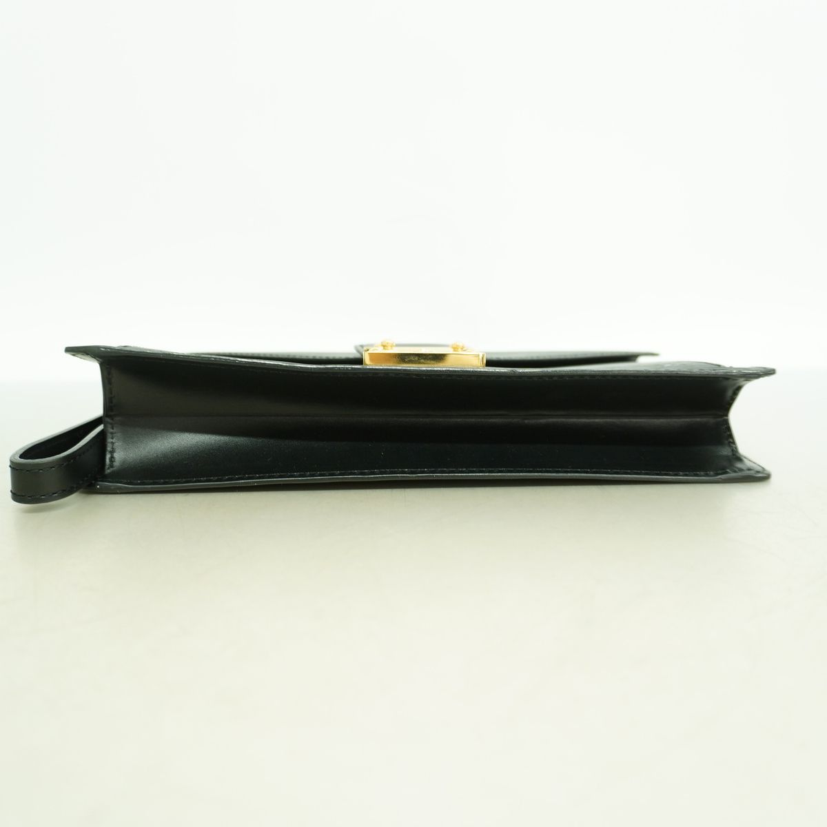 Louis Vuitton Clutch Epi Pochette Series Dragonne Noir — view 3