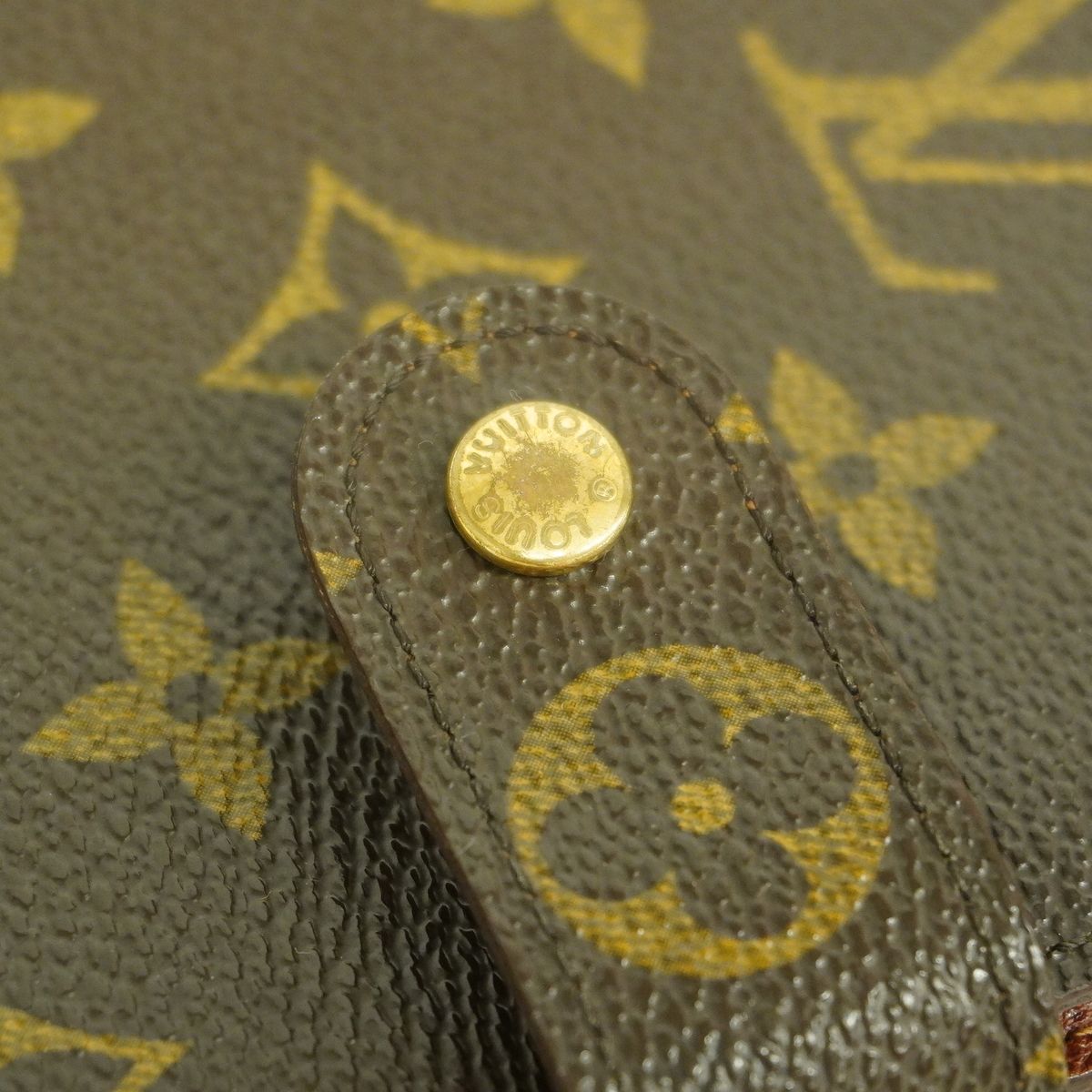 Louis Vuitton Wallet Monogram Porte Papier Zip Brown — view 8
