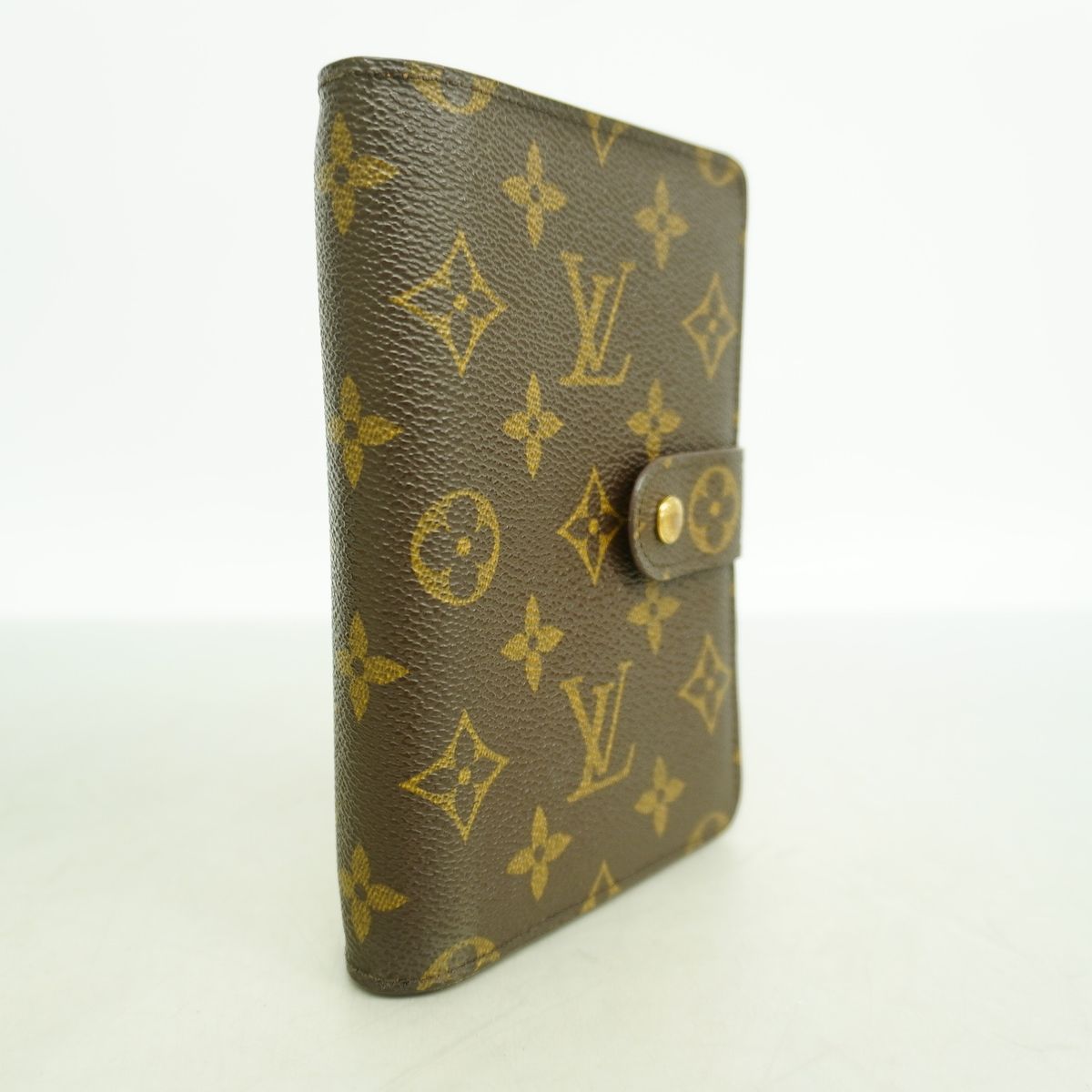 Louis Vuitton Wallet Monogram Porte Papier Zip Brown — view 2