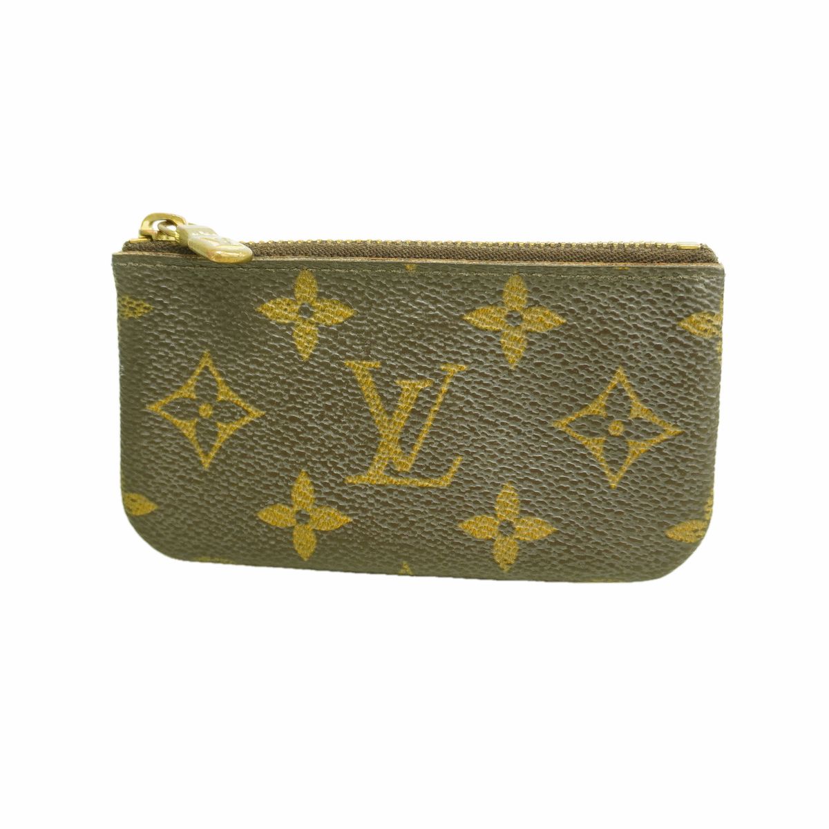 Louis Vuitton Coin Purse Monogram Pochette Cles Brown