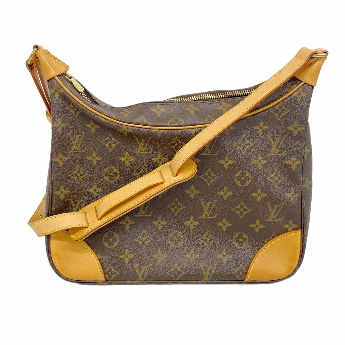 Louis Vuitton Shoulder Bag Monogram Boulogne 30 Brown