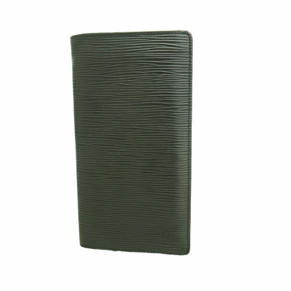 Louis Vuitton Wallet Epi Portefeuille Brazza Noir