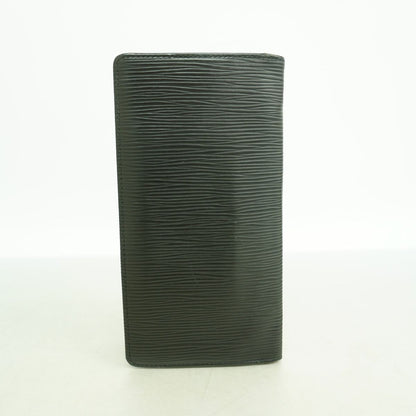 Louis Vuitton Wallet Epi Portefeuille Brazza Noir — view 8