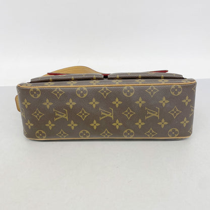 Louis Vuitton Shoulder Bag Monogram Viva-Cite GM Brown — view 3