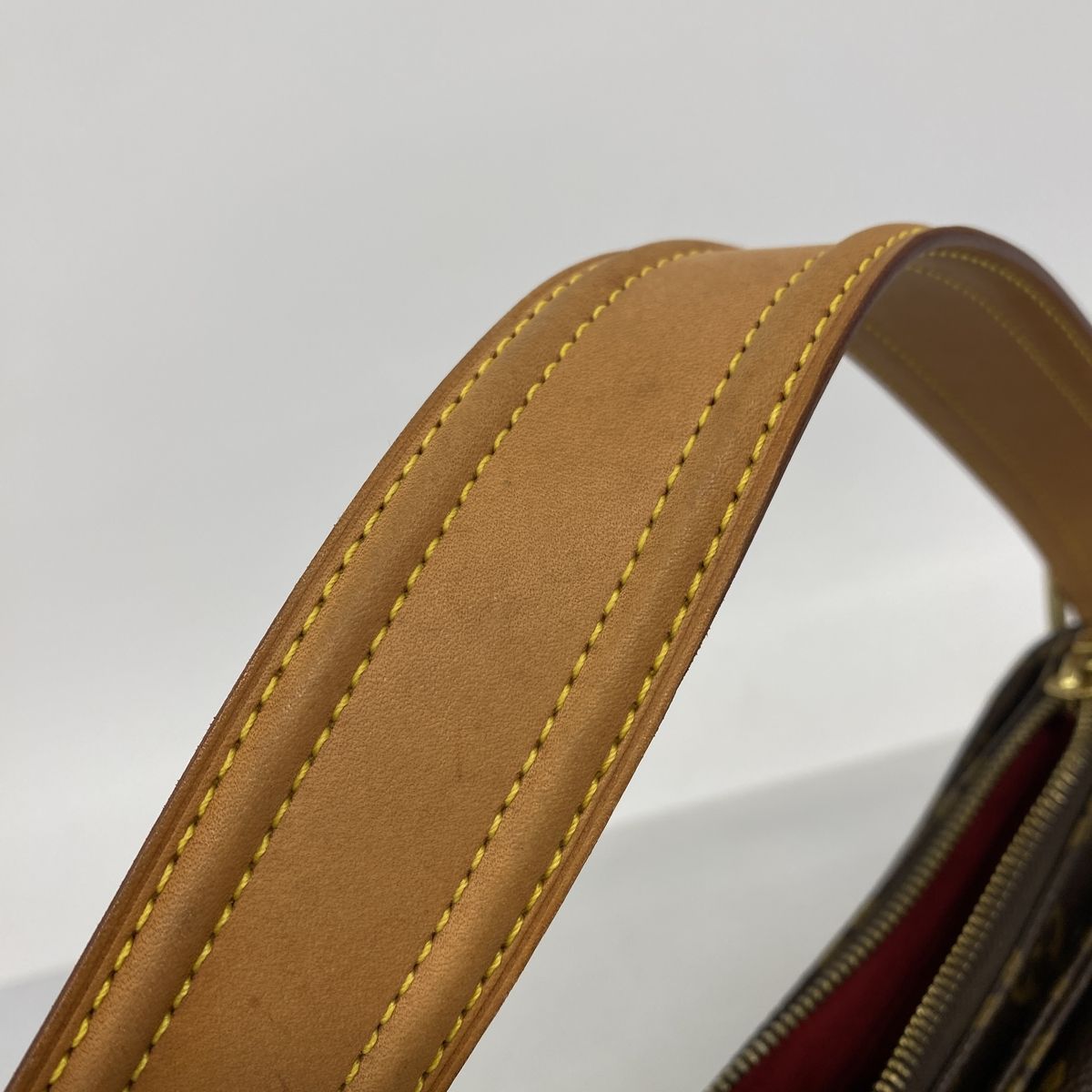Louis Vuitton Shoulder Bag Monogram Viva-Cite GM Brown — view 7
