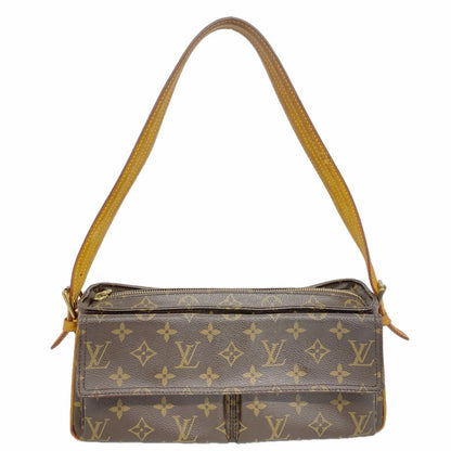 Louis Vuitton Shoulder Bag Monogram Viva-Cite MM Brown