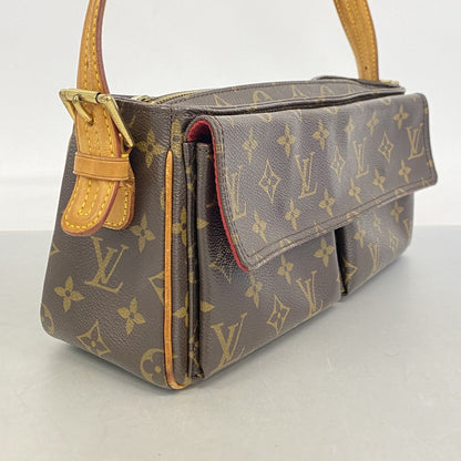Louis Vuitton Shoulder Bag Monogram Viva-Cite MM Brown — view 2