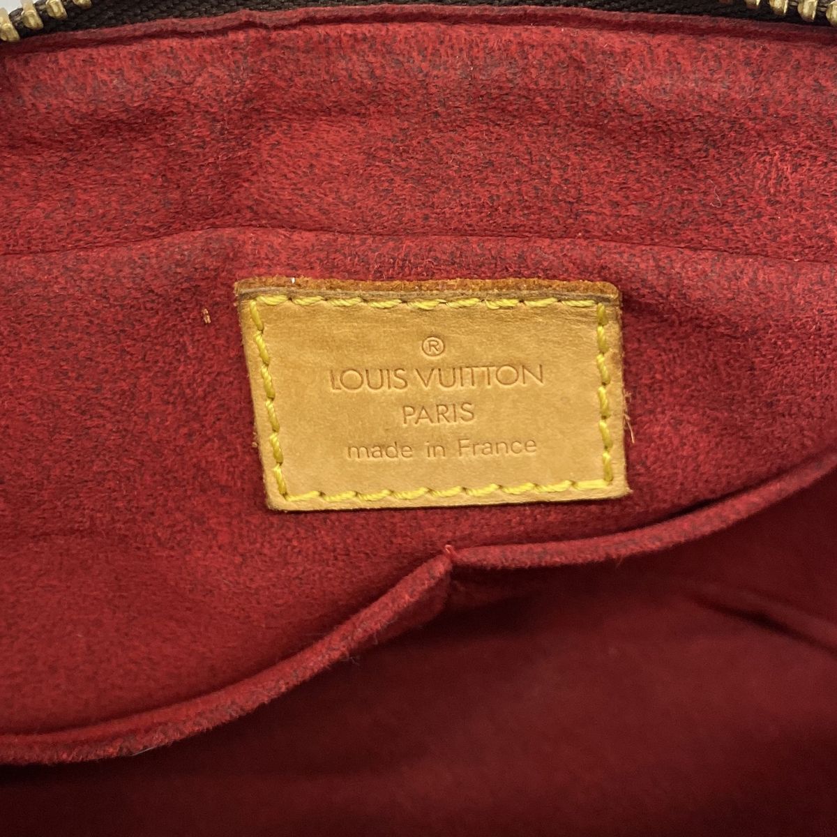 Louis Vuitton Shoulder Bag Monogram Viva-Cite MM Brown — view 5