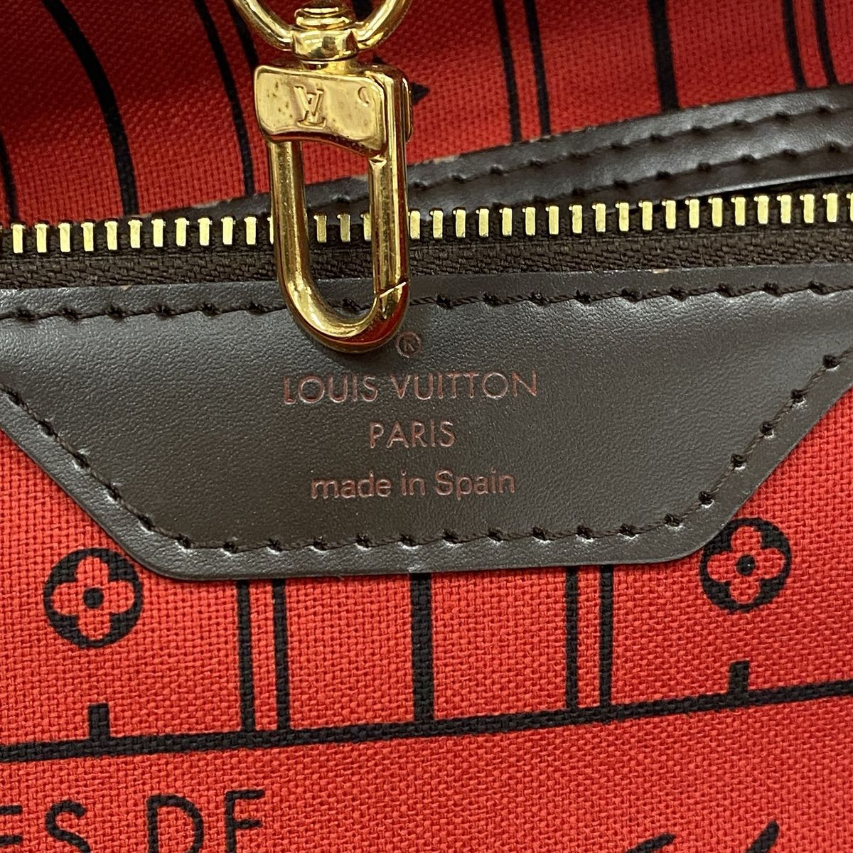 Louis Vuitton Tote Bag Damier Neverfull MM Ebene — view 5