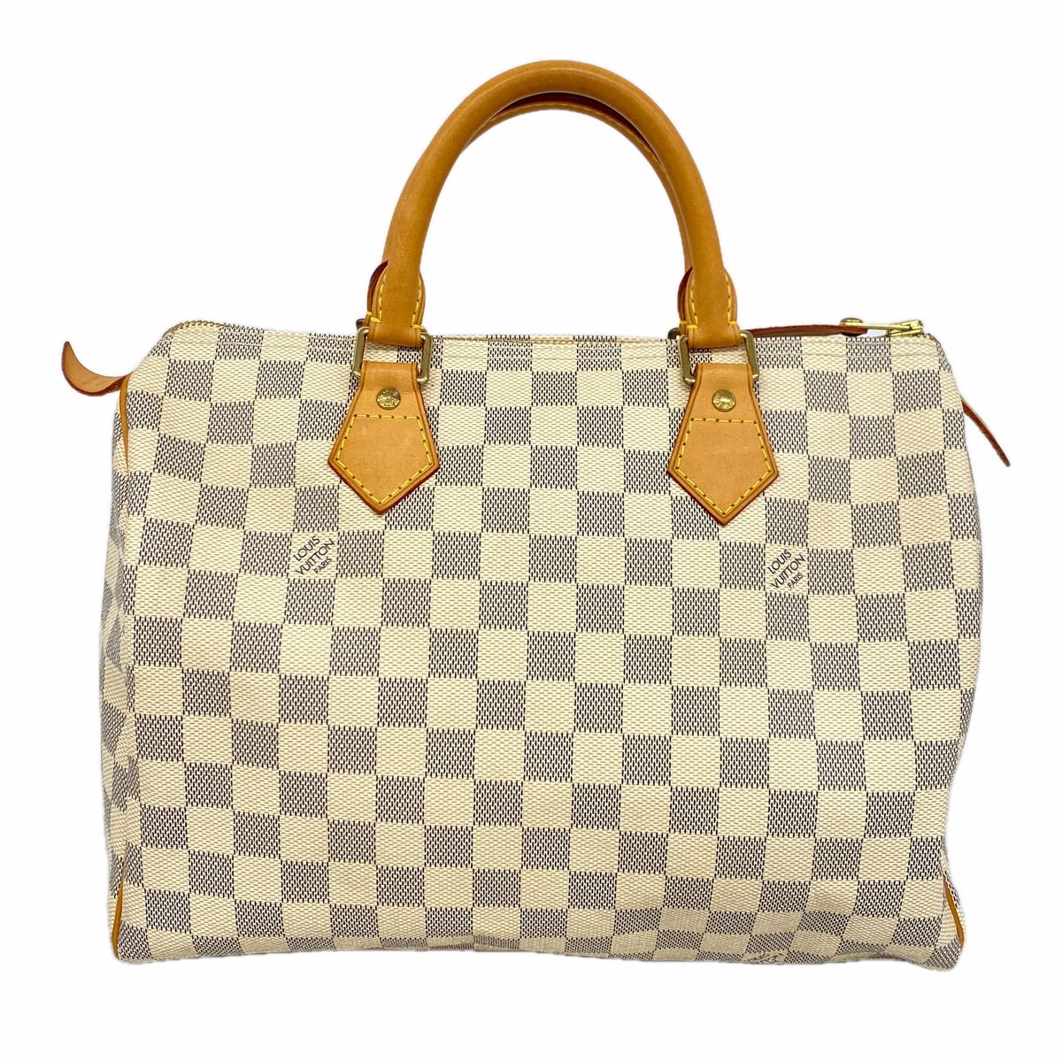 Louis Vuitton Handbag Damier Azur Speedy 30 White