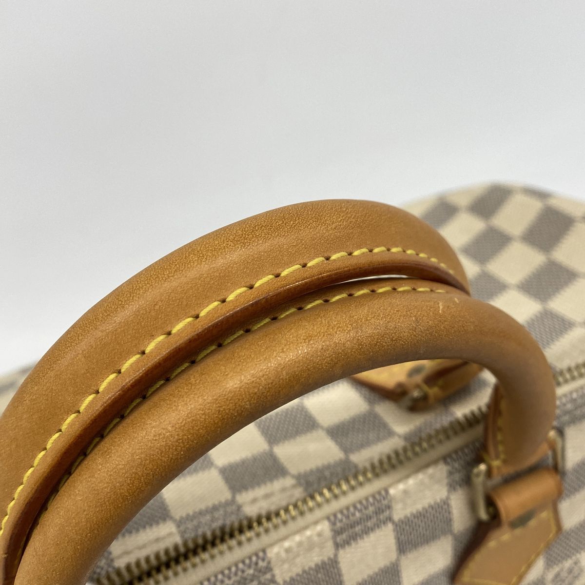 Louis Vuitton Handbag Damier Azur Speedy 30 White — view 7