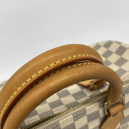 Louis Vuitton Handbag Damier Azur Speedy 30 White — view 7