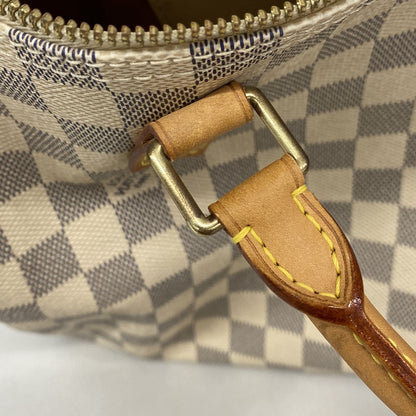 Louis Vuitton Handbag Damier Azur Speedy 30 White — view 8