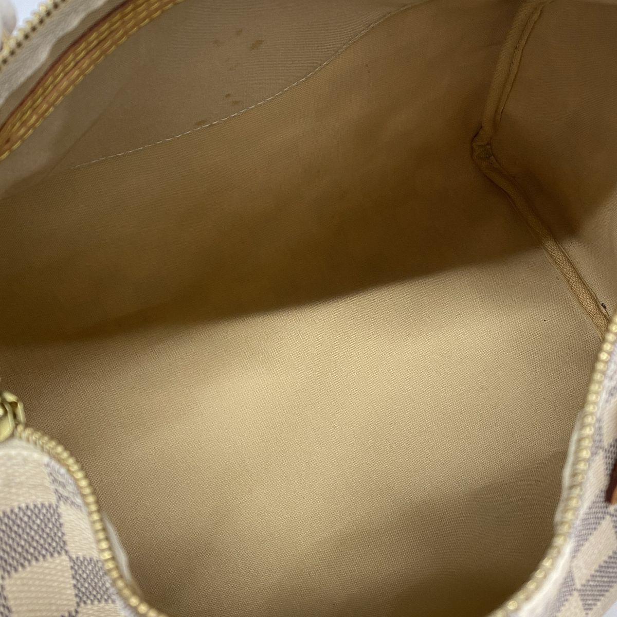 Louis Vuitton Handbag Damier Azur Speedy 30 White — view 4
