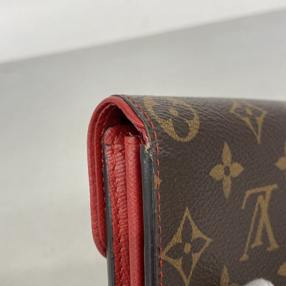 Louis Vuitton Wallet Monogram Portefeuille Sarah Retiro Cerise — view 5
