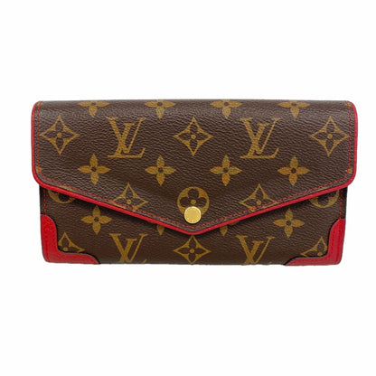 Louis Vuitton Wallet Monogram Portefeuille Sarah Retiro Cerise