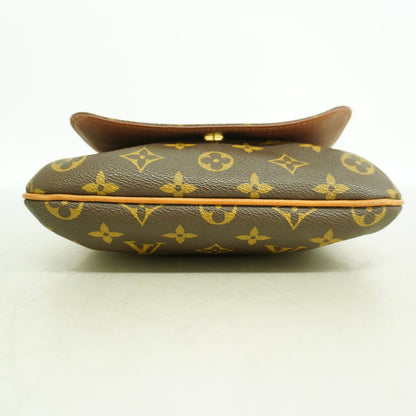 Louis Vuitton Shoulder Bag Monogram Musette Salsa Short Strap Brown — view 3