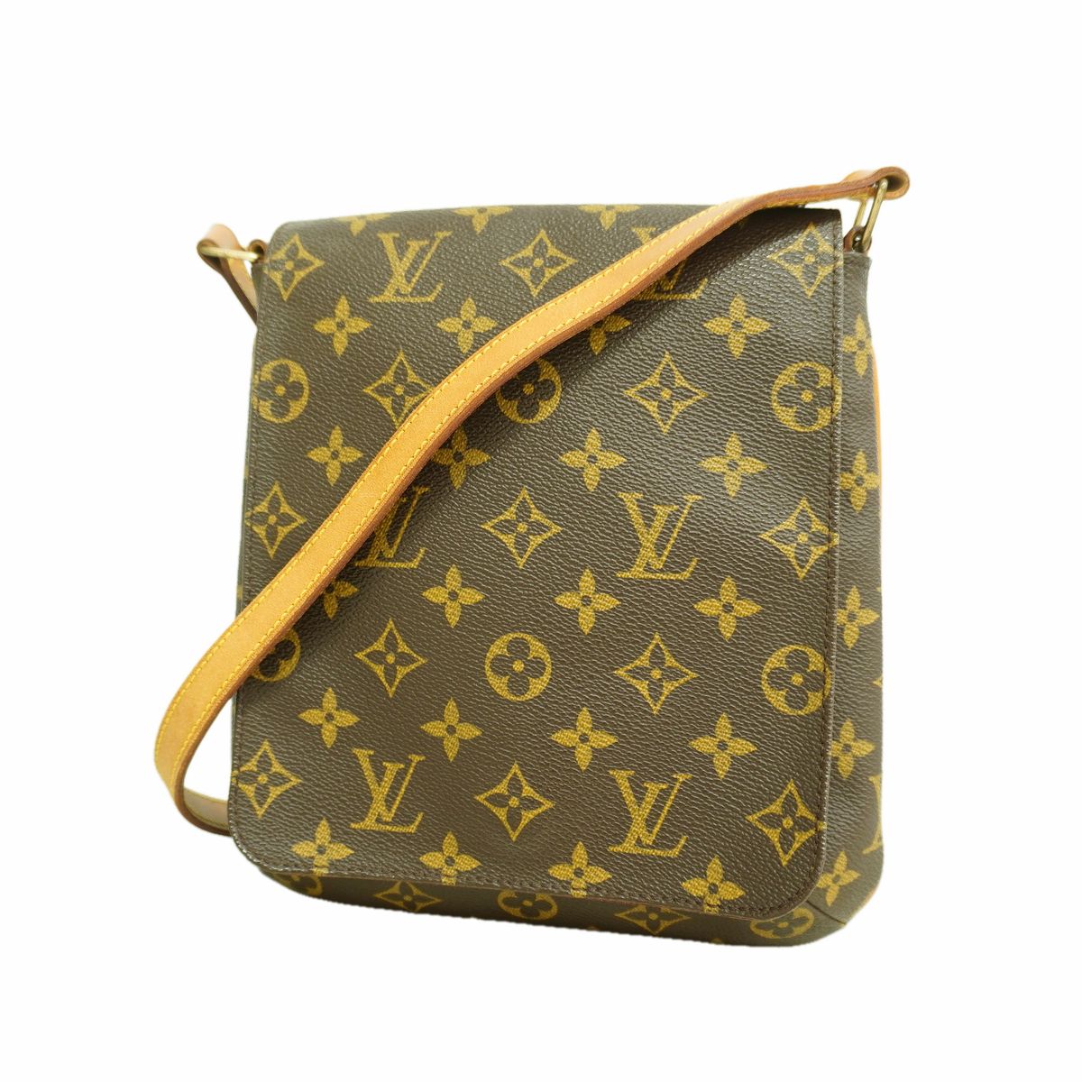 Louis Vuitton Shoulder Bag Monogram Musette Salsa Short Strap Brown
