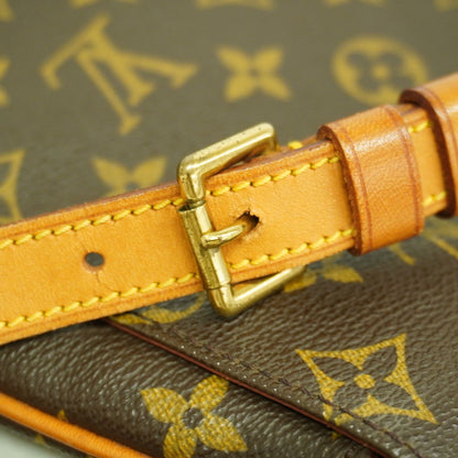 Louis Vuitton Shoulder Bag Monogram Musette Salsa Short Strap Brown — view 6