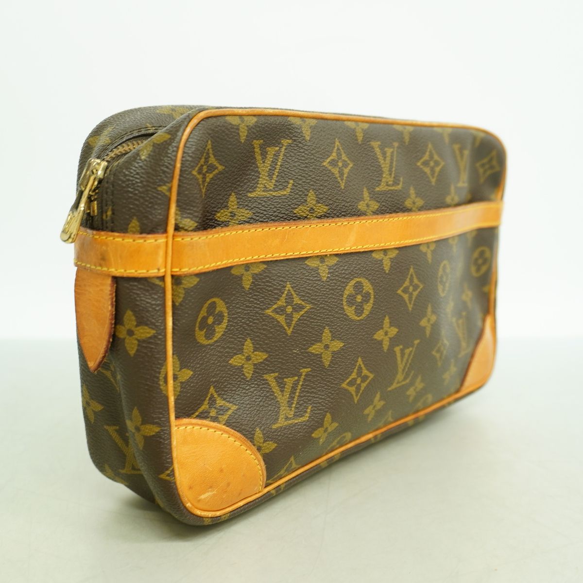 Louis Vuitton Clutch Monogram Compiegne 28 Brown — view 2