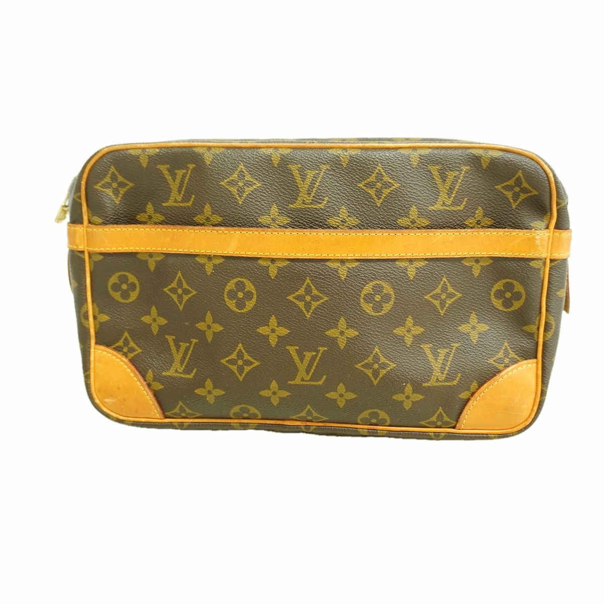 Louis Vuitton Clutch Monogram Compiegne 28 Brown