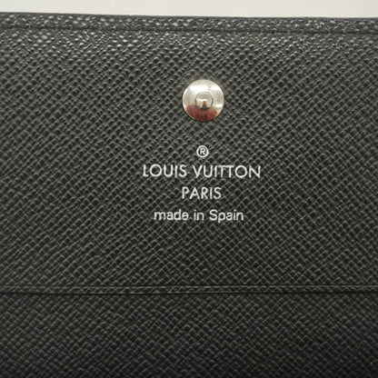 Louis Vuitton Business Card Case Damier Graphite Envelope Holder Black Gray — view 5
