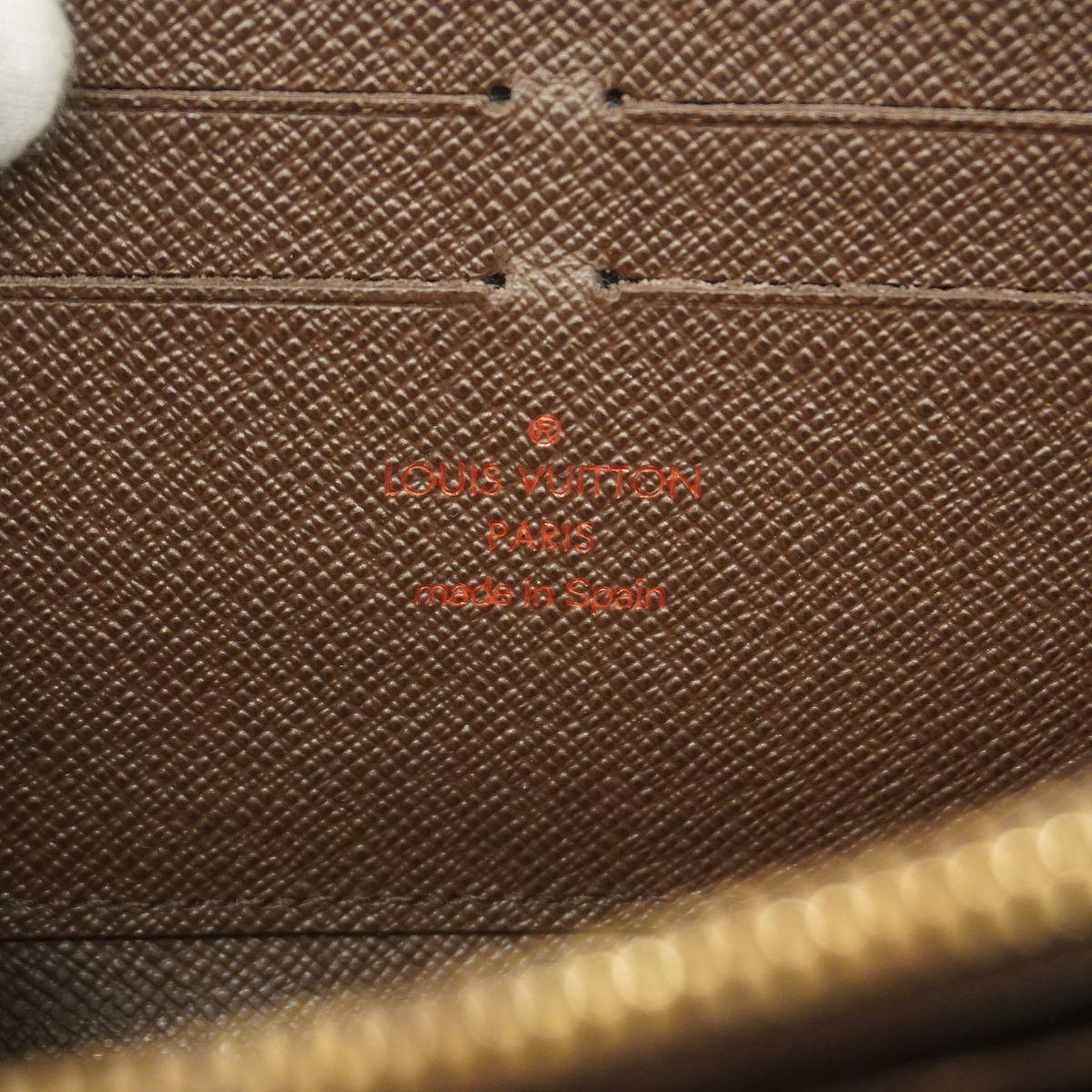 Louis Vuitton Wallet Damier Zippy Ebene — view 5
