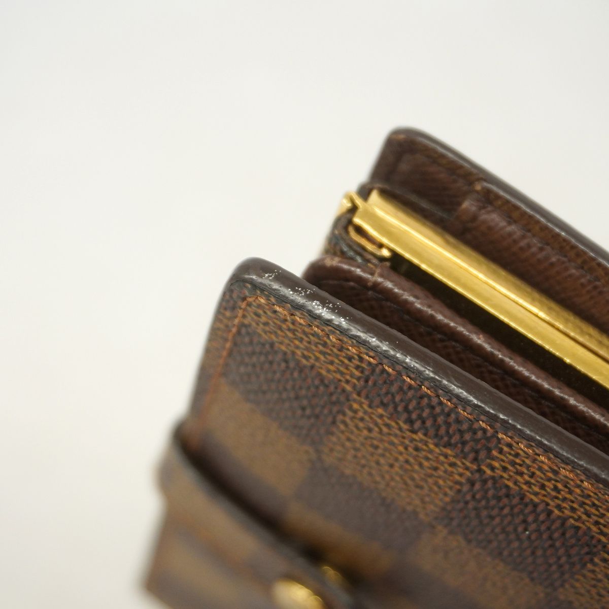 Louis Vuitton Wallet Damier Porte Monnaie Billets Viennois Ebene — view 8