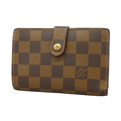 Louis Vuitton Wallet Damier Porte Monnaie Billets Viennois Ebene