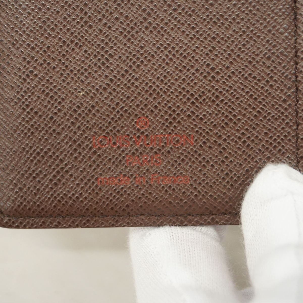 Louis Vuitton Wallet Damier Porte Monnaie Billets Viennois Ebene — view 5