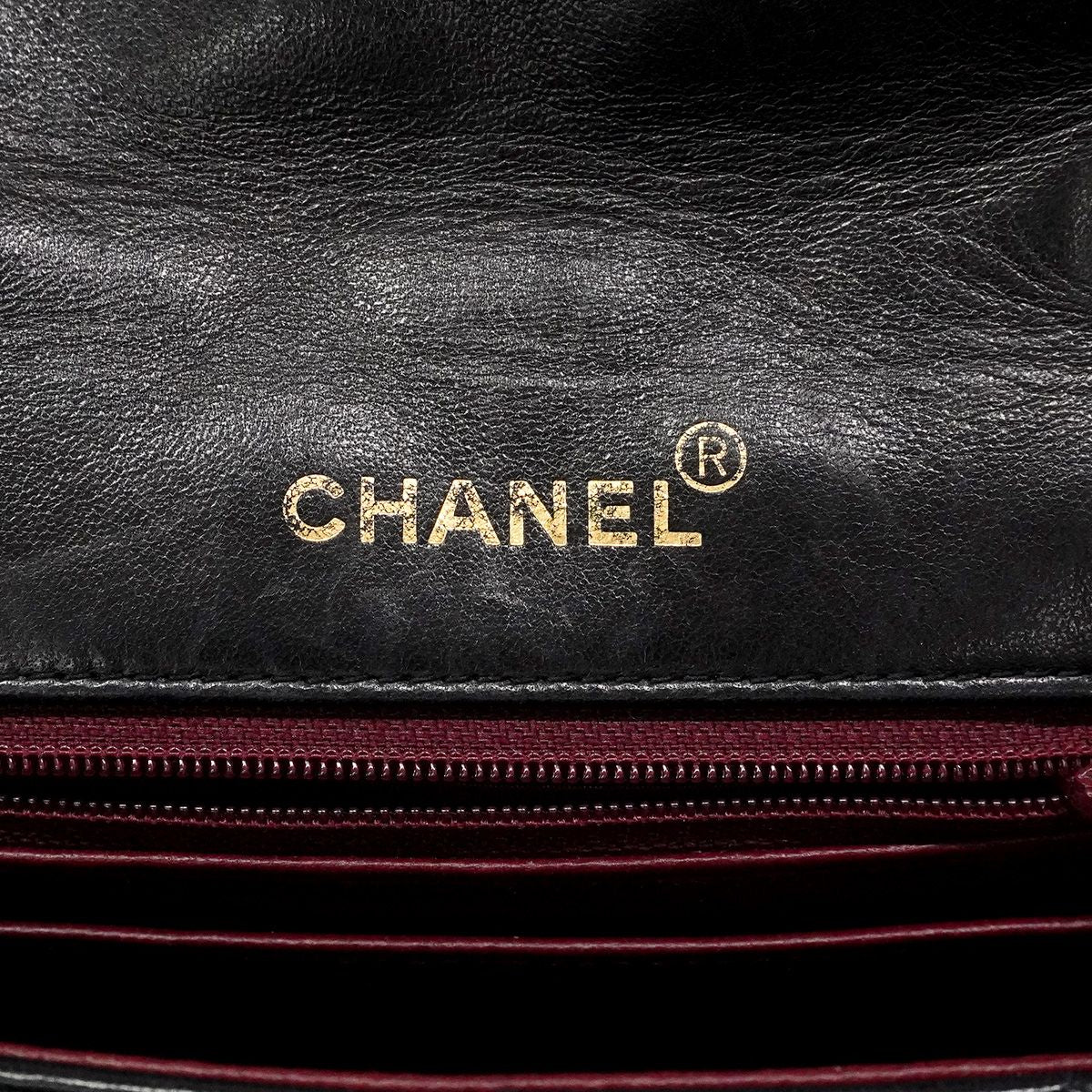 Chanel Shoulder Bag Diana Lambskin Black Gold — view 5