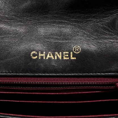 Chanel Shoulder Bag Diana Lambskin Black Gold — view 5