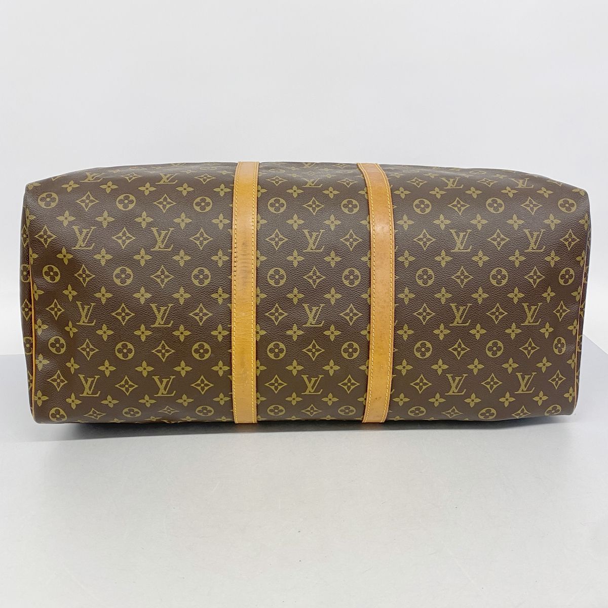 Louis Vuitton Boston Bag Monogram Keepall 60 Brown — view 3