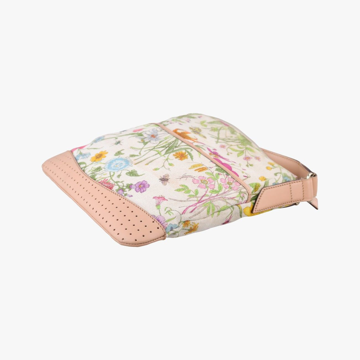 Gucci Flora Multicolor Ivory Canvas Leather — view 4