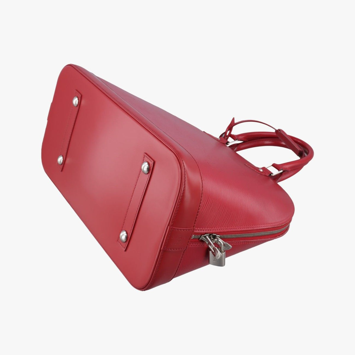 Louis Vuitton Alma GM Carmine Epi Handbag — view 4