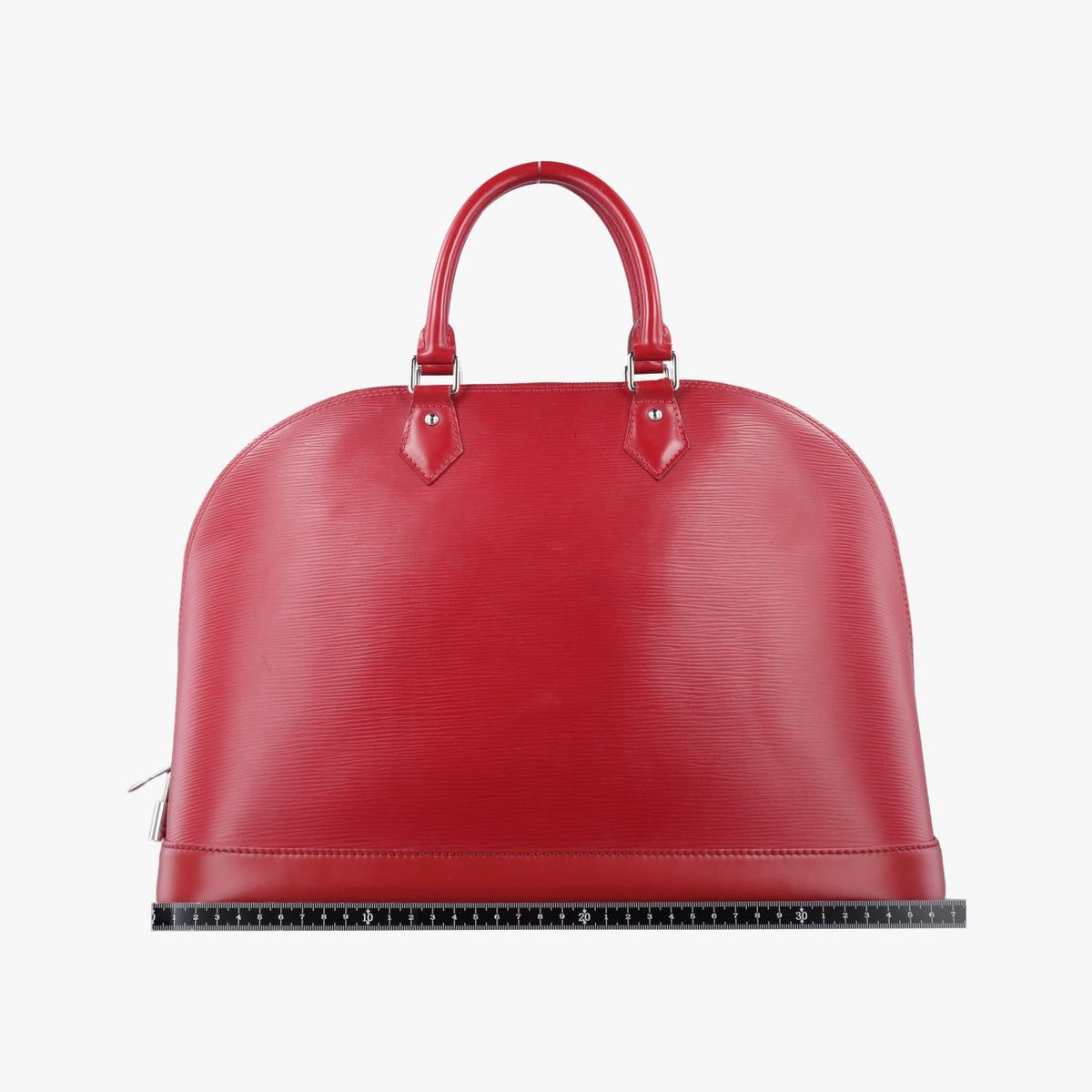 Louis Vuitton Alma GM Carmine Epi Handbag — view 2